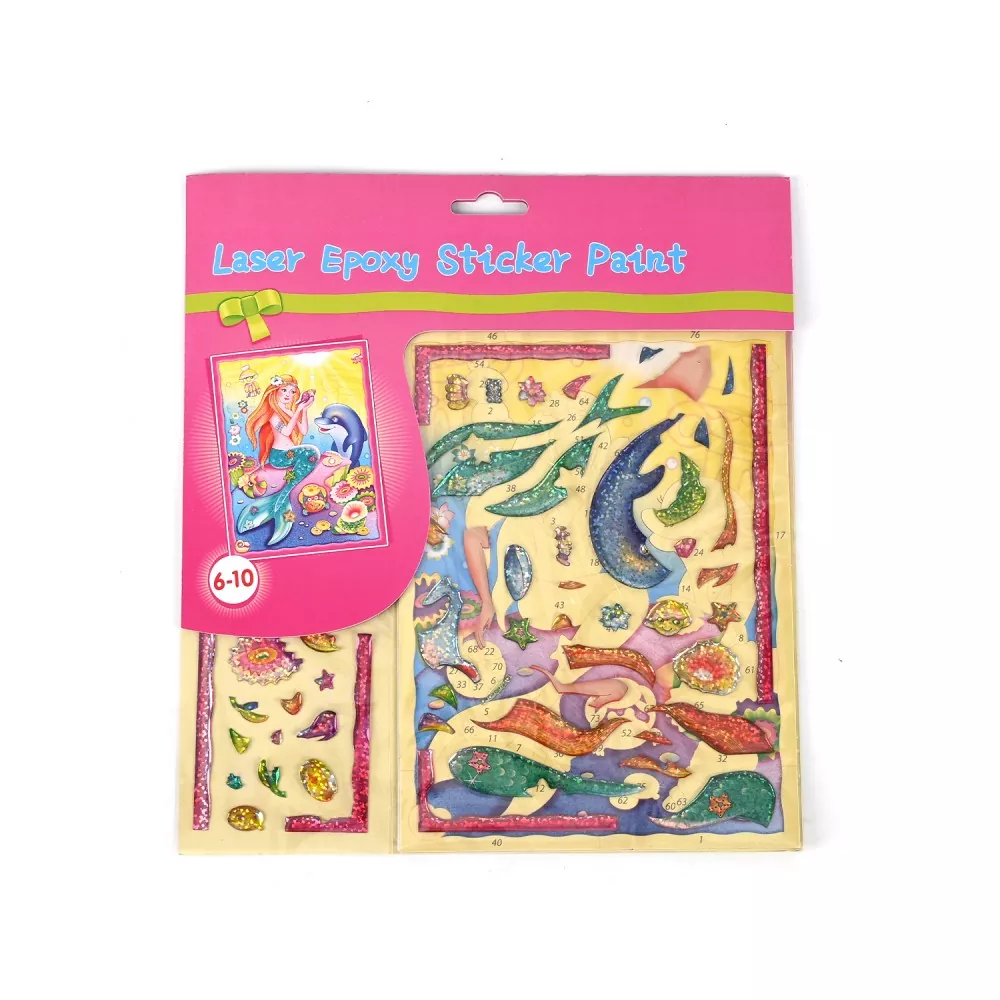 Stiker PVC Holografik 3D