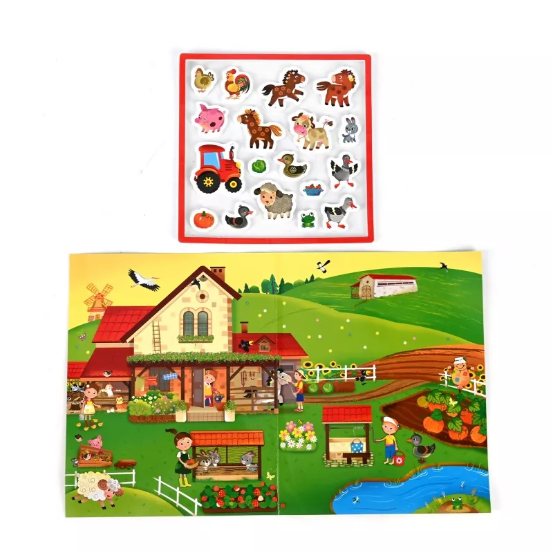 Magnetic Sticker Puzzle