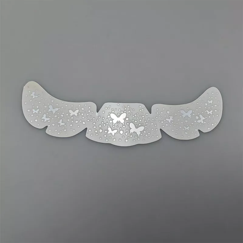 Stiker Tato Foil Perak